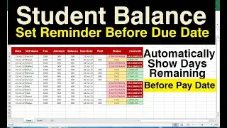 student&nbsp;fee management system with Due Date Reminder