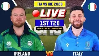 Ireland vs Italy 1st T20 🔥 | Match Prediction, Preview & Highlights