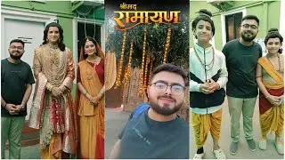 Visiting Shrimad Ramayan Set and meeting Siya Ram