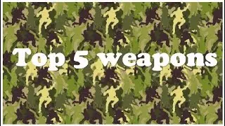 Bo4 Top 5 weapons