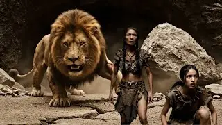 The Birth of Fear | Life 3.3 Million Years Ago: Homo habilis & Pig Ancestors VS Giant Lion