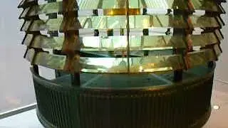 Astounding view First Order Fresnel Lens for a Lighthouse