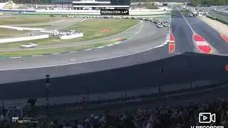 ADAC GT Masters Rennen 2 Hockenheim Heftiger Startcrash