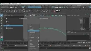 IK Spline Handle tool - Joint Creation on Curve Part 01 | Hindi Tutorial