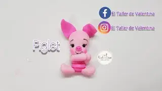Piglet en Porcelana Fria