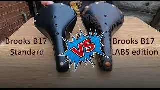 Brooks B17 Labs edition vs B17 Standard I short review [ENG SUB]