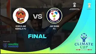 Final | Gokulam Kerala FC vs J&K Bank FC | Climate Cup 2024 | 7th September 2024 | Live football 🔴