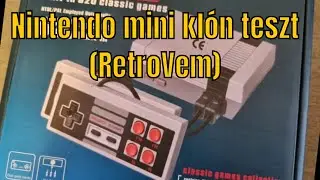 Mini Game Anniversery Edition Entertainment System (Nintendo mini klón) teszt + nyereményjáték