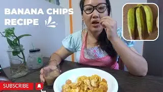 How To Make Banana Chips | Home Made Banana Chips Recipe | Banana Thin And Crispy Wafers|