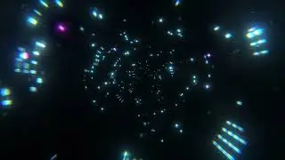 VJ Loop - Data Signal (DJ Club Visuals Stock Footage Motion Background)