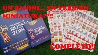 Mundial Rusia 2018: ¿¿MINI PANINI?? ¿¿PANINITO?? PEQUEÑO GRAN LANZAMIENTO