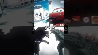 herbie vs lightning McQueen vs wither storm vs Godzilla