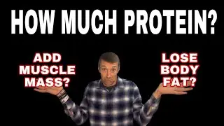 Daily Protein Requirements to Gain Muscle Mass and Lose Fat