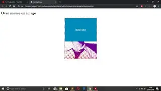 Image overlay transition in html and css