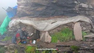 Himalayan Herder Life In Nepal || Very Poor But Happy Lifestyle || Village Life Documentary Video ||