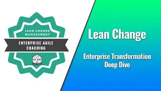 Our FIRST Enterprise Transformation deep-dive experience!