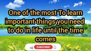 Be Patient forever || Relax and be happy