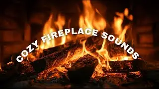 Cozy Fireplace Sounds 🔥 3-Hours of Crackling Fire for Sleep, Study & Relaxation