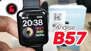SMARTWATCH B57. BOM E BARATO!? An&aacute;lise e Unboxing.