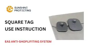 Square Tag Application Guide | Durable Security for Apparel & Dolls