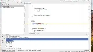 (5/7) Object-oriented programming in C# - Getters, a.k.a. 