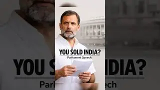 You Sold India? Rahul Gandhi&rsquo;s Big Charge in Parliament | #indianpolitics #indianews #trendingnews