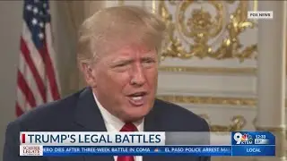 Trump claims presidents can declassify documents &lsquo;even by thinking about it&rsquo;