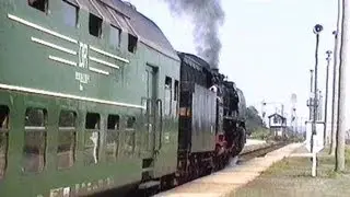 DR 1993 - Zugkreuzung in Weida Dampflok 01 2137-6 u. Dampflok 01 1531-1 Steam Train