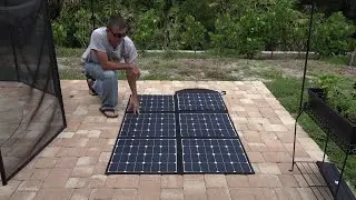 300 Watt Foldable Solar Panel By Powerwerx, FSP-300W Portable Solar Blanket, Emergency Power