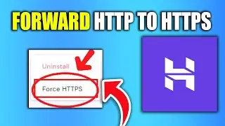 How To Forward Http To Https With Free SSL In Host - New Method