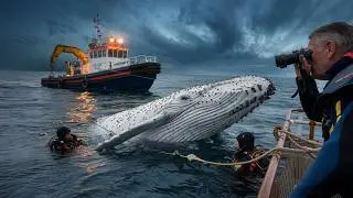 The Incredible Rescue of a Giant Humpback Whale &ndash; A Heartwarming Ocean Mission