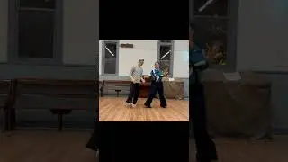 Fancy moves using the stopping of momentum! #swingdance #lindyhop