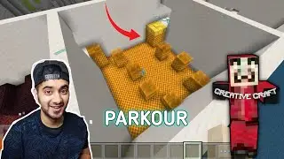 Minecraft, 🎮But Its Parkour 🏂                   #minecraft #shorts #viral #parkour #hard