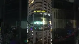 Avance de Fachada e iluminaci&oacute;n en Torre Rise (484m) en Monterrey. #Monterrey #nuevoleon #torrerise
