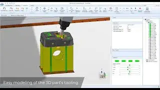 Almacam 5-axis, the CAD/CAM software for cutting 3D cutting machines