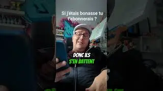 Si j'&eacute;tais bonasse tu t'abonnerais ? #rap #musique #freestyle #bonasse #oldschoolfreestyle
