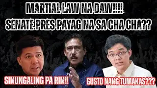 MIKE DEFENSOR MARTIAL LAW NA ANG SINISIGAW?? CONG LKEVISTE GUSTONG TUMAKAS??
