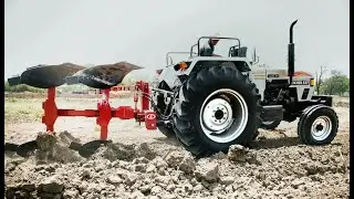 Eicher 557 माइलेज और काम दोनों में हरदम आगे? डीजल और समय दोनों की बचत | #Eicher557 powerful tractor