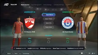 Dinamo București vs Oţelul Galaţi | Superliga | EA FC 26 | Simulare