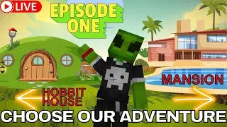 EPISODE 1: Finding Home Choose Our Adventure Minecraft Survival Series with Bretdotcom