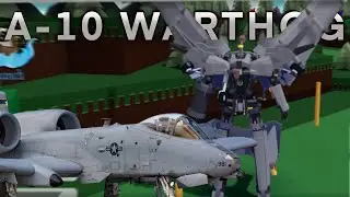 Working A-10 Thunderbolt ll Transformer! (Update) Inprog | Build A Boat