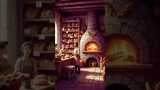 Village Bakery with Stone Oven #village #fantasy #rurallife #cozy #treehouse #floatingislands