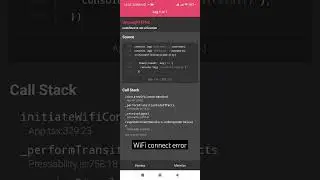 react-native-wifi-connect Error #coding #computer #codingtime #error #codinglife #coder