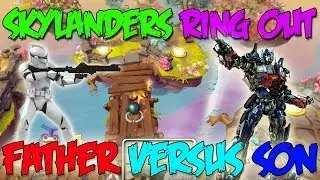 Skylanders Swap Force (Father versus Son) - Ring Out