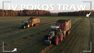 IV Pokos Trawy w GR Chróst 🔥 3 zestawy na 100ha 🔥 Sieczkarnia na pryzmie I AgroMietusek