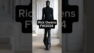 Rock Owens FW2024 #fashion #trend #style #мода #стиль #тренд #fw24 #fashionshow #runway