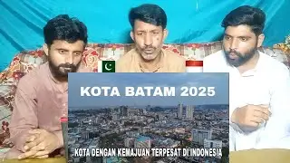 Drone kota Batam 2025 kota dengan kemajuan ter pesat di indonesia | Pakistani Reaksi | D-R-RUE