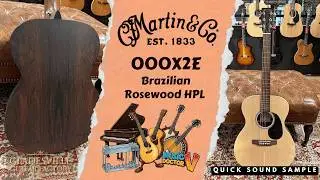 Martin 000X2E - Demo by Michael Varecka - Gladesville Guitar Factory