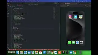 Creating Iphone 15 home screen with simple Html and Css