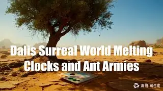 Dalis Surreal World Melting Clocks and Ant Armies